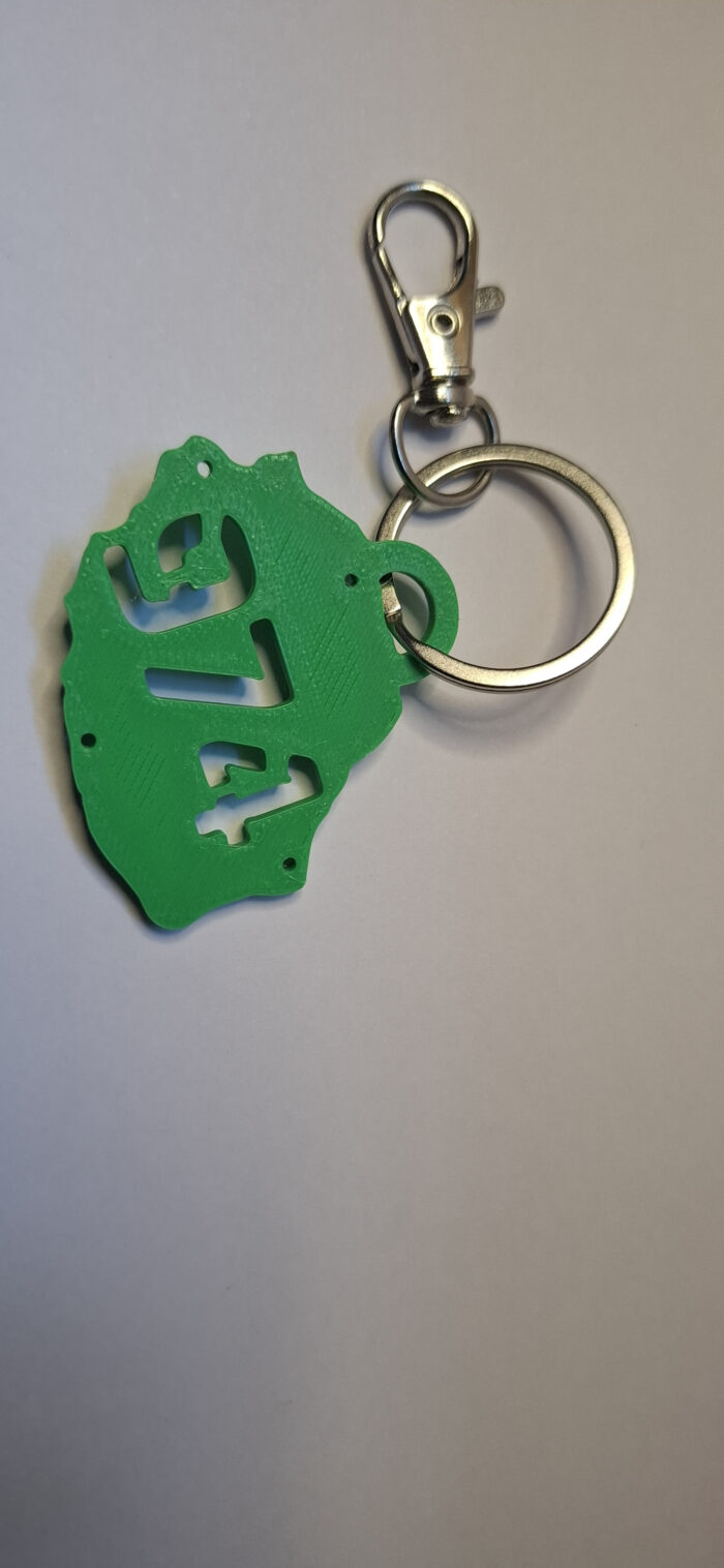 Porte clé Réunion 974