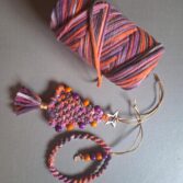 Box multicolor mauve