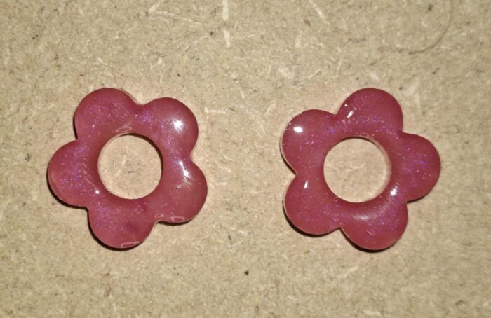 Pampille Rose Miroir