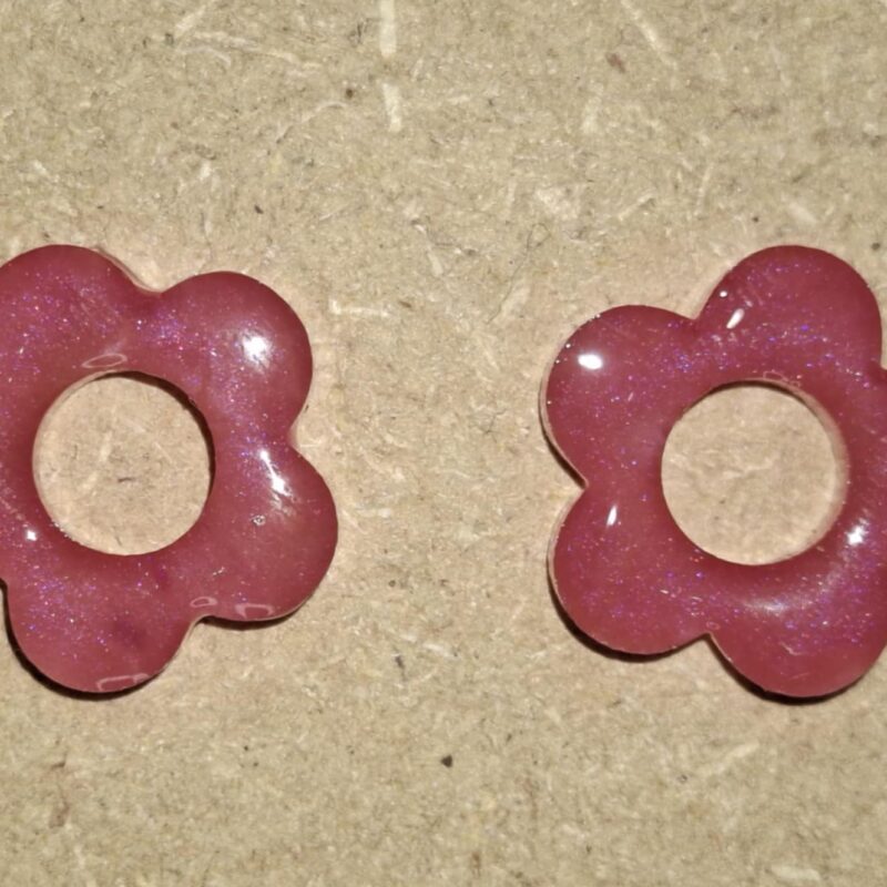 Pampille Rose Miroir