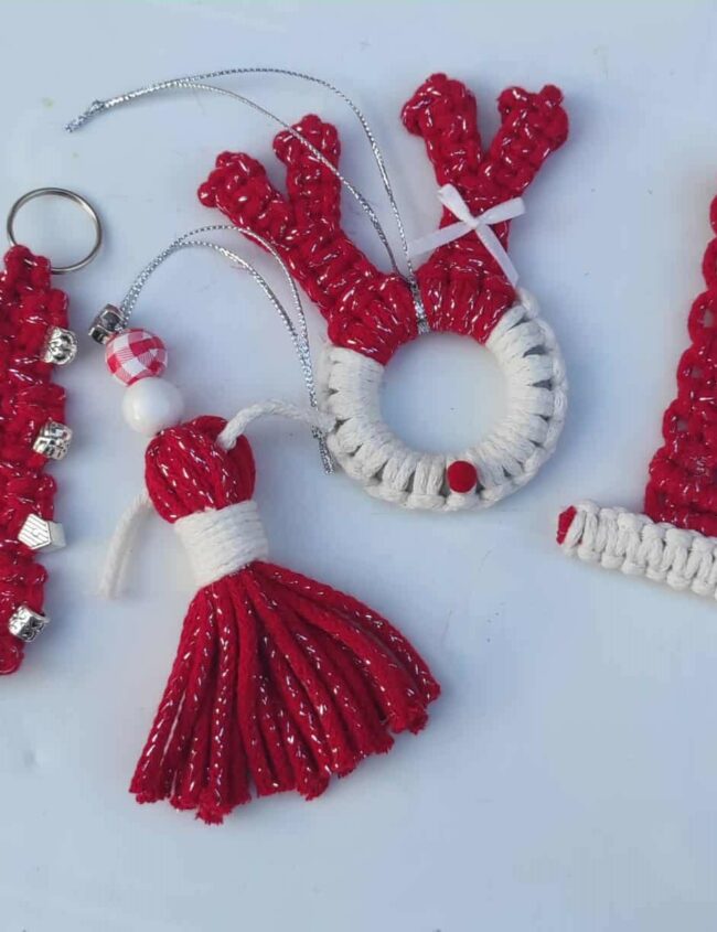 Box Magie de Noël – rouge et blanc Box Magie de Noël – rouge et blanc