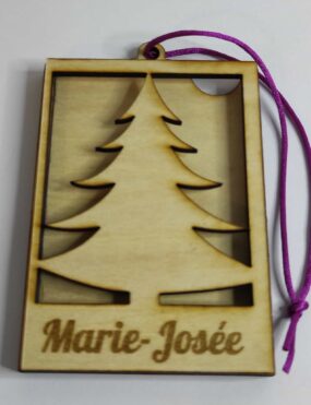 "Le Petit Trésor de Noël" – Porte-monnaie Personnalisé - Le Sapin