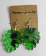 Boucles d'oreilles - Les Monsteras