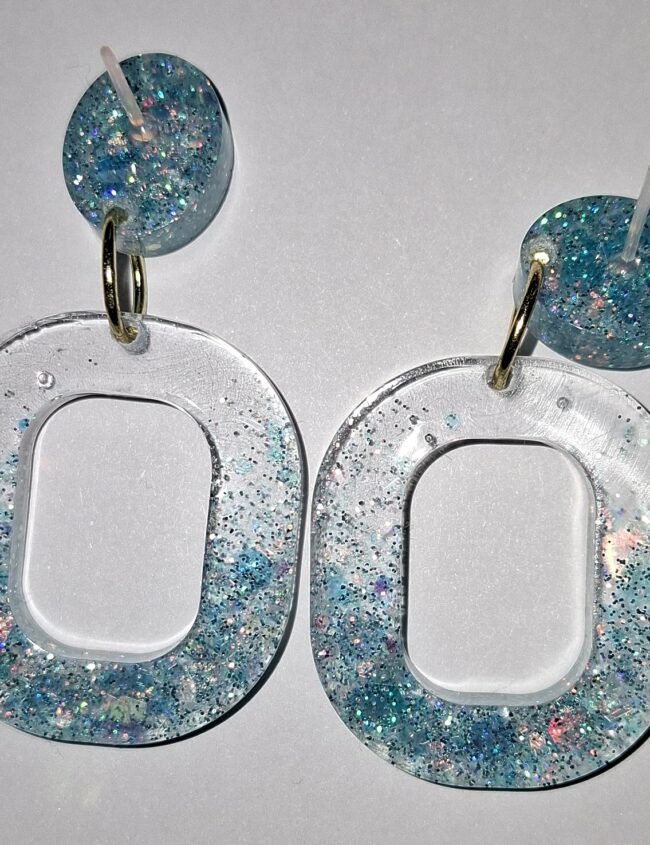 Double O'Chic bleu transparent Double O'Chic bleu transparent