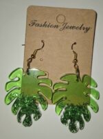 Boucles d'oreilles - Les Monsteras – Image 3