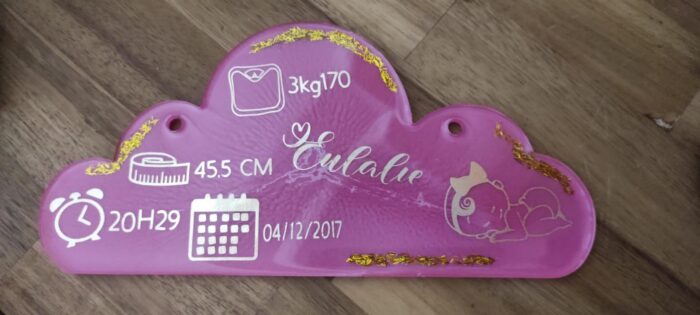 Cadre Nuage de Douceur