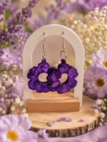 Boucle d’Oreille Fleur Éclatante