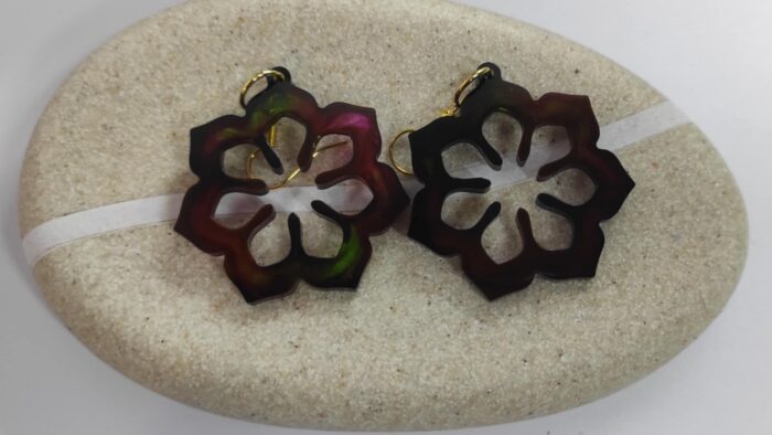 Boucles d'oreilles Pétale de Lune