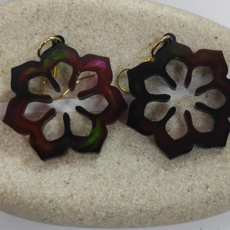Boucles d'oreilles Pétale de Lune