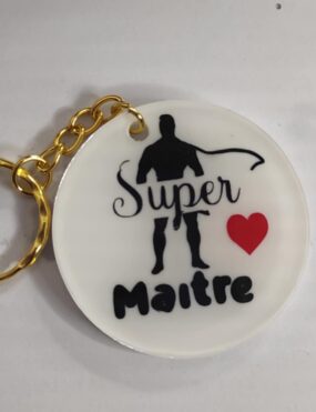 Porte clé super maitre