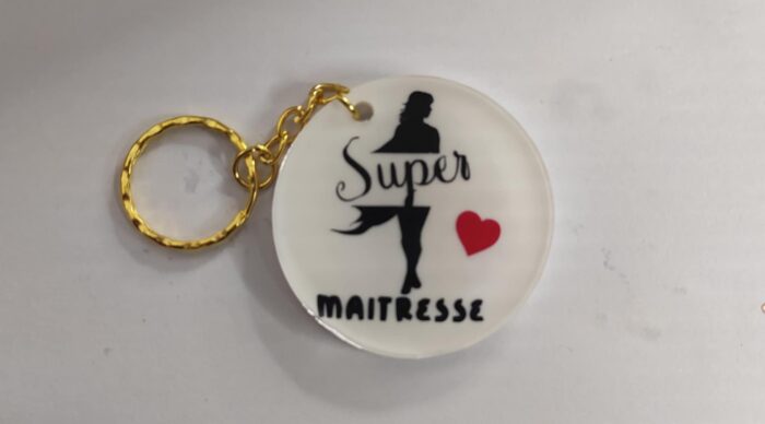 Porte clé - Merci Maîtresse / Merci Maître