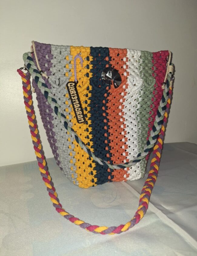 Sac macrame Multicolor GM Sac macrame Multicolor GM