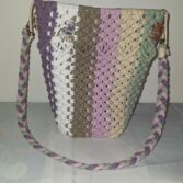 Sac macrame Multicolor PM 3