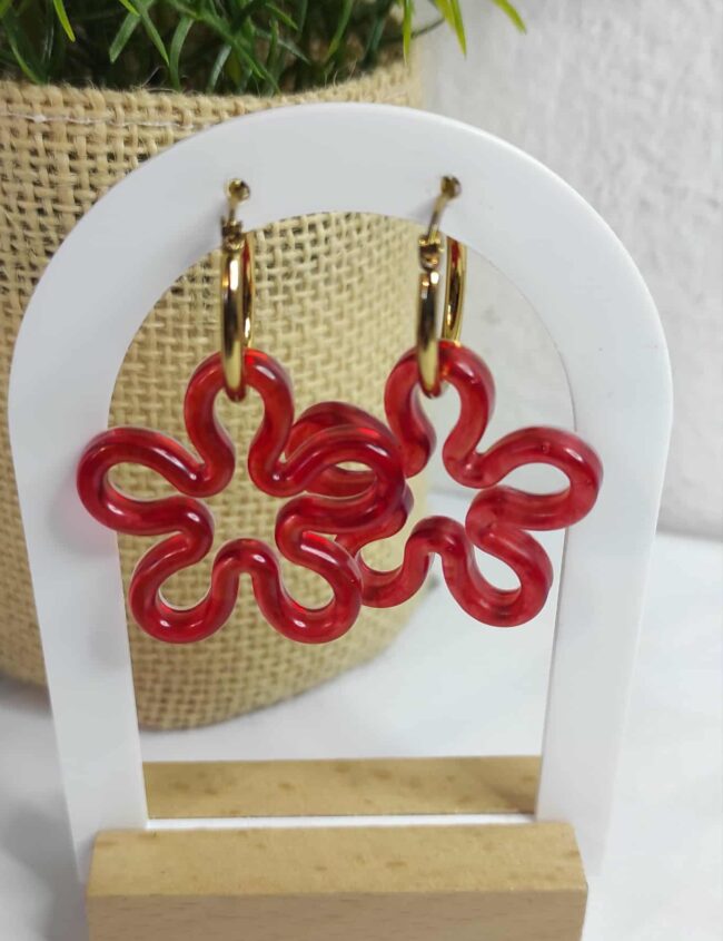 Filigrane rouge translucide Filigrane rouge translucide