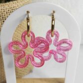 Filigranes rose pailette