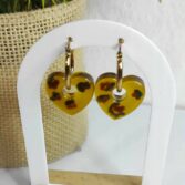 Savane Chic – Pampilles Léopard - petit coeur