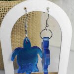 Boucles d’oreilles - Blue Turtle