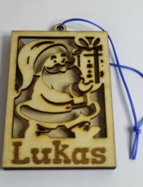 "Le Petit Trésor de Noël" – Porte-monnaie Personnalisé - Le père Noel