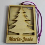 "Le Petit Trésor de Noël" – Porte-monnaie Personnalisé - Le Sapin