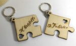 Porte-clés Puzzle “Cœurs Liés” – Image 2