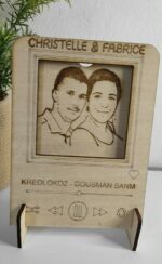 Plaque Sonore “Notre Chanson” – Cadre musical personnalisé