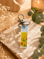 Porte-clé Lettre Tournesol – Image 4