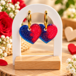 Pampille coeur floral – Image 4