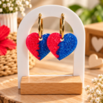 Pampille coeur floral – Image 3