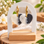 Pampille coeur floral – Image 2